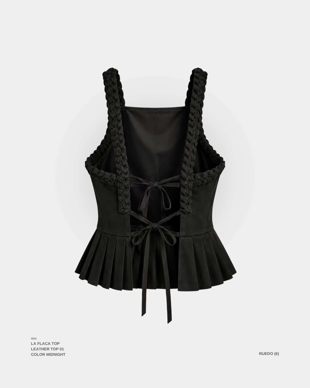"LA FLACA" TOP MIDNIGHT - miniatura 6
