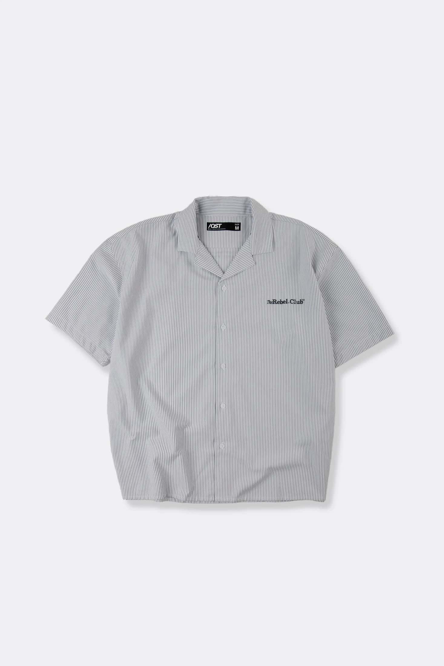 CAMISA MANGA CORTA COLOR GRIS CLR
