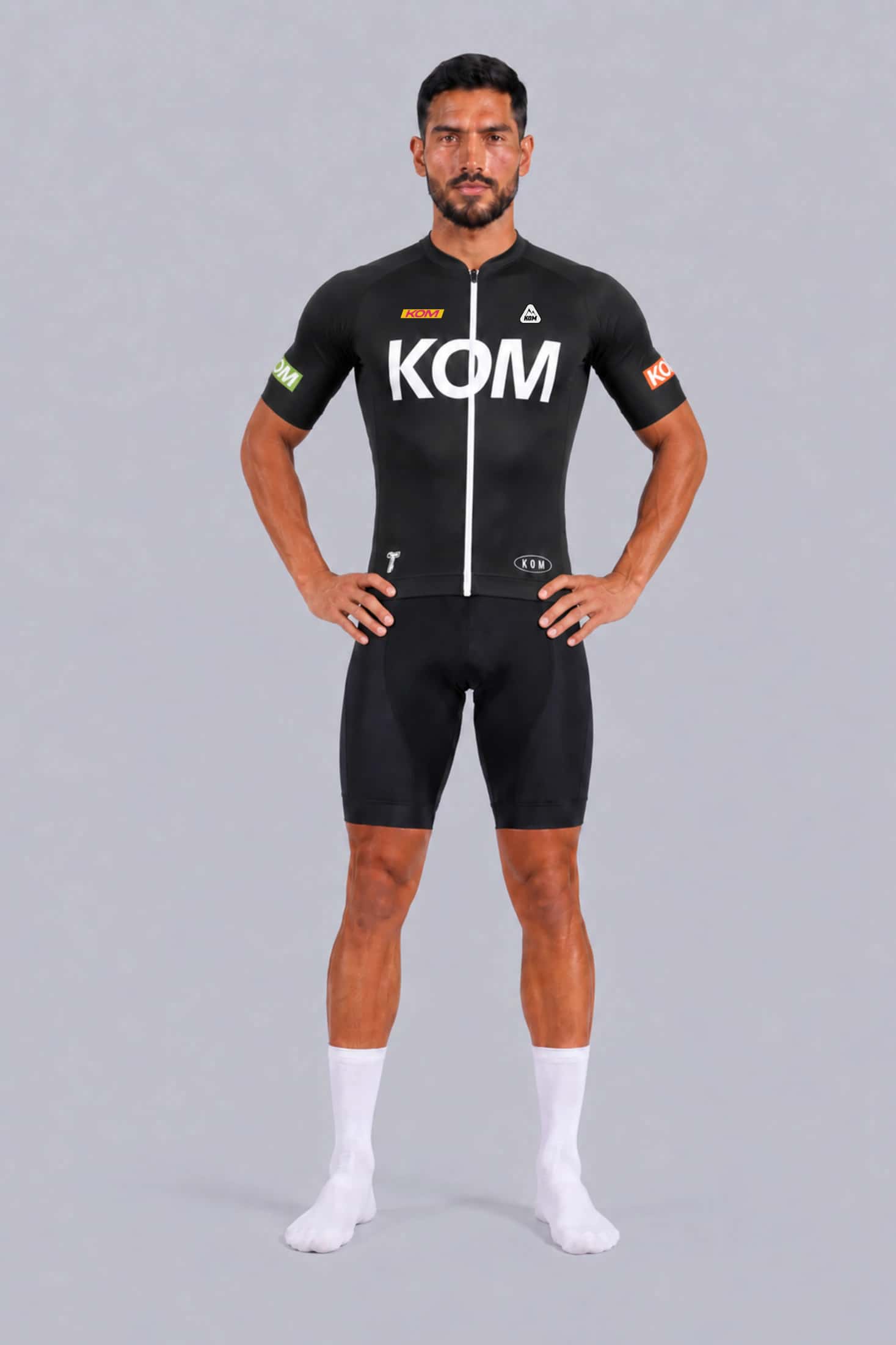 Jersey Ciclismo Tour KOM - Manga Corta Hombre