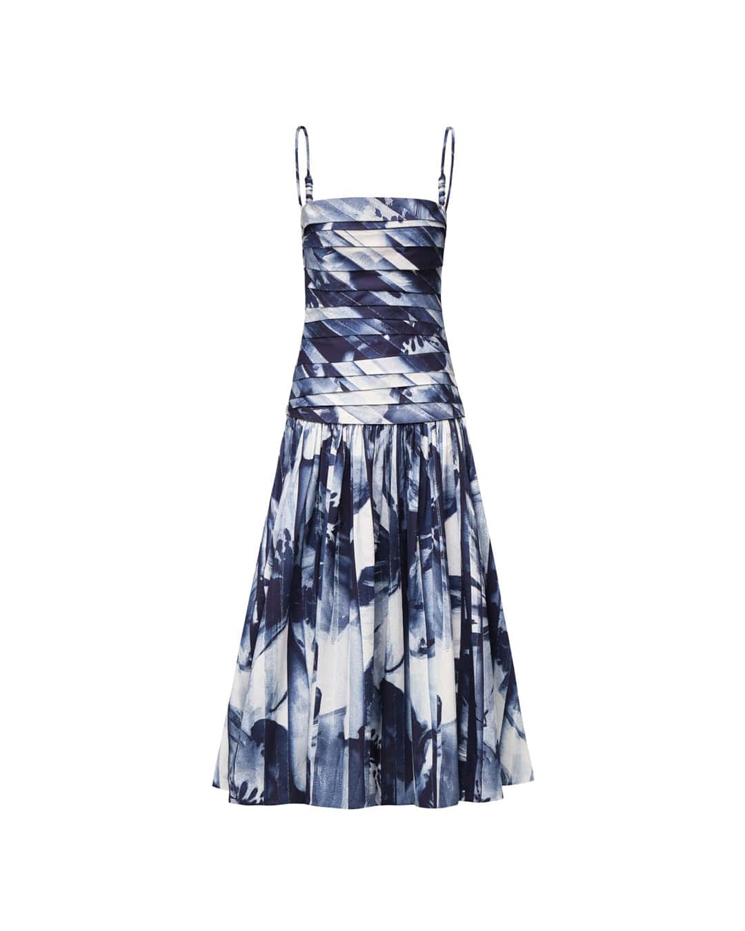 'TRAZOS' MIDI DRESS