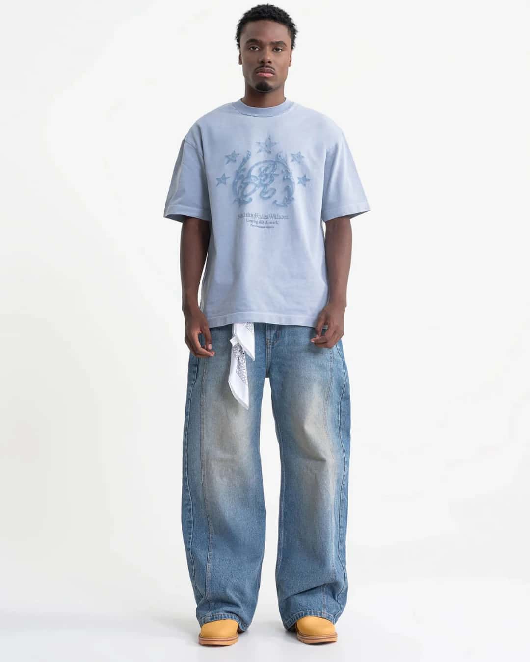 RUSTIC BLUE T-SHIRT - miniatura 2