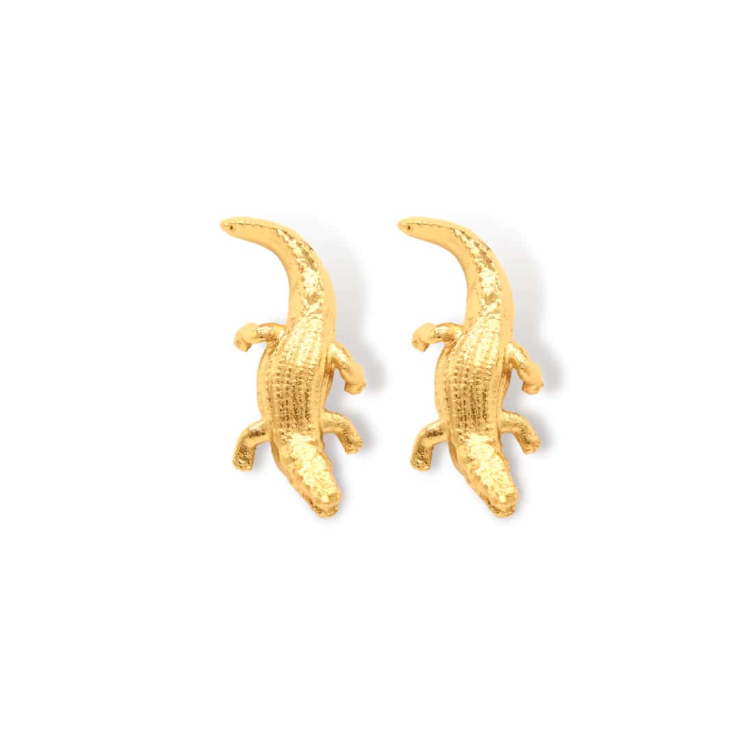 Aretes de cocodrilo