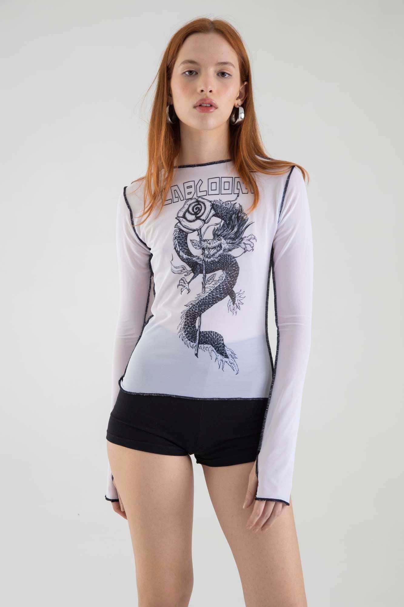 DRAGON WHITE MESH
