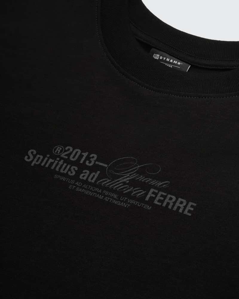Camiseta Negra Oversize Spirit Keeper - miniatura 3