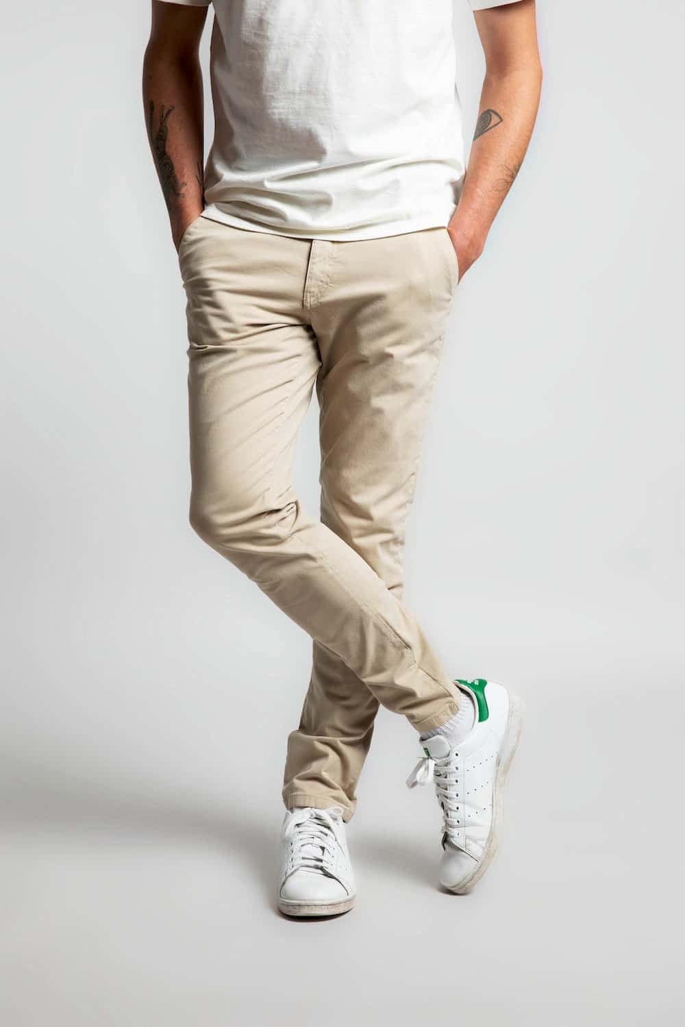Pantalón de drill khaki