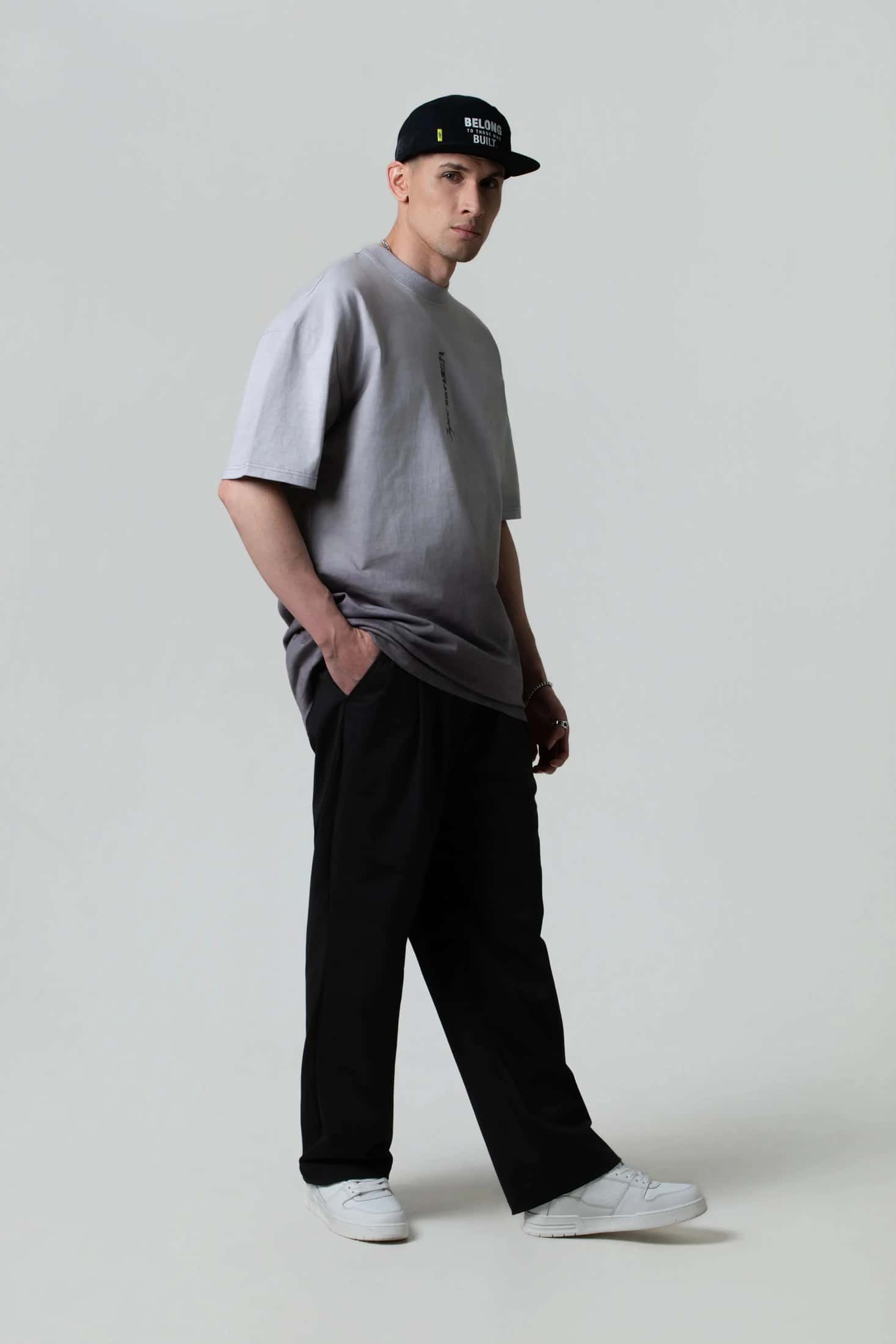 PANTALON TIPO CHINO COLOR NEGRO