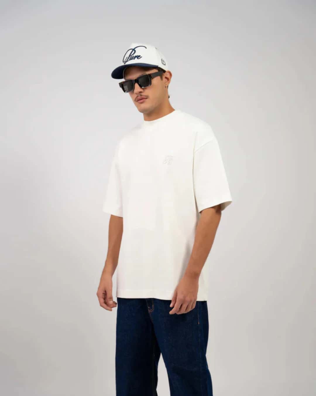 WHITE LOGO T-SHIRT - miniatura 3