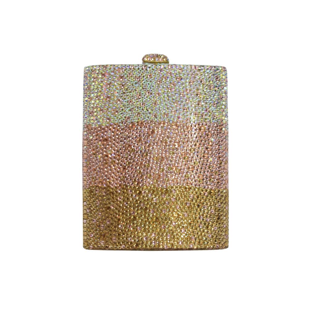 Rhinestone Flask Clutch