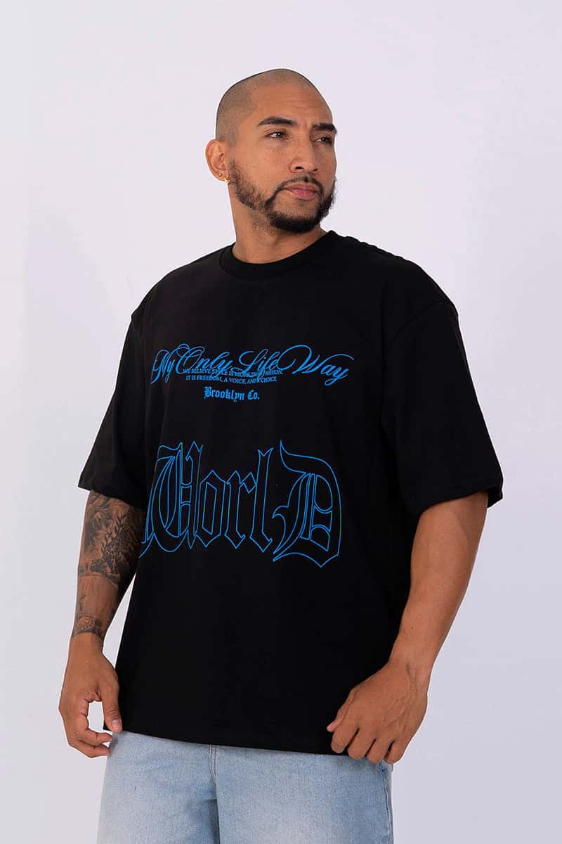 Camiseta oversize believe dog - miniatura 2