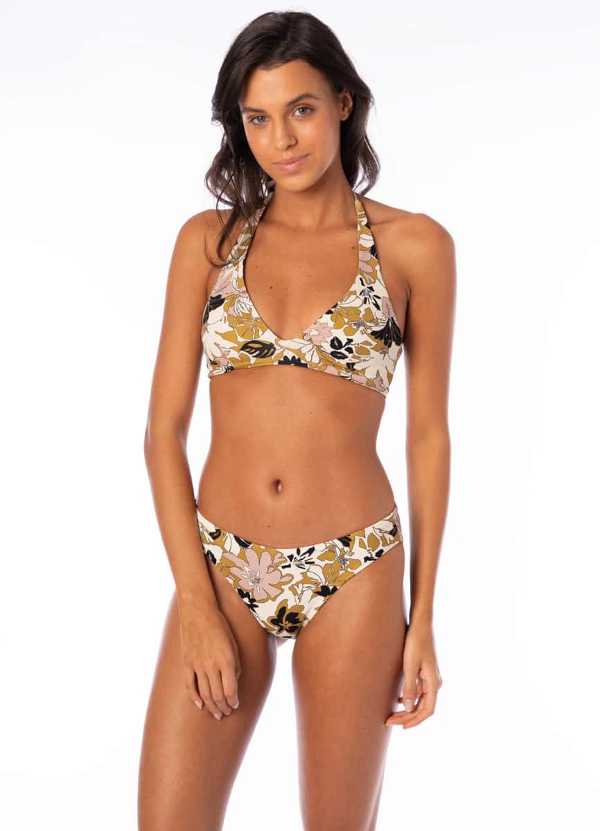 Maaji Vintage Garden Manhattan Halter Bralette Bikini Top
