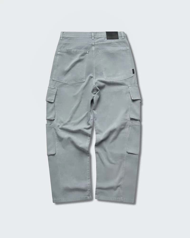 Jeans Baggy Cargo Gris Lavado - miniatura 6