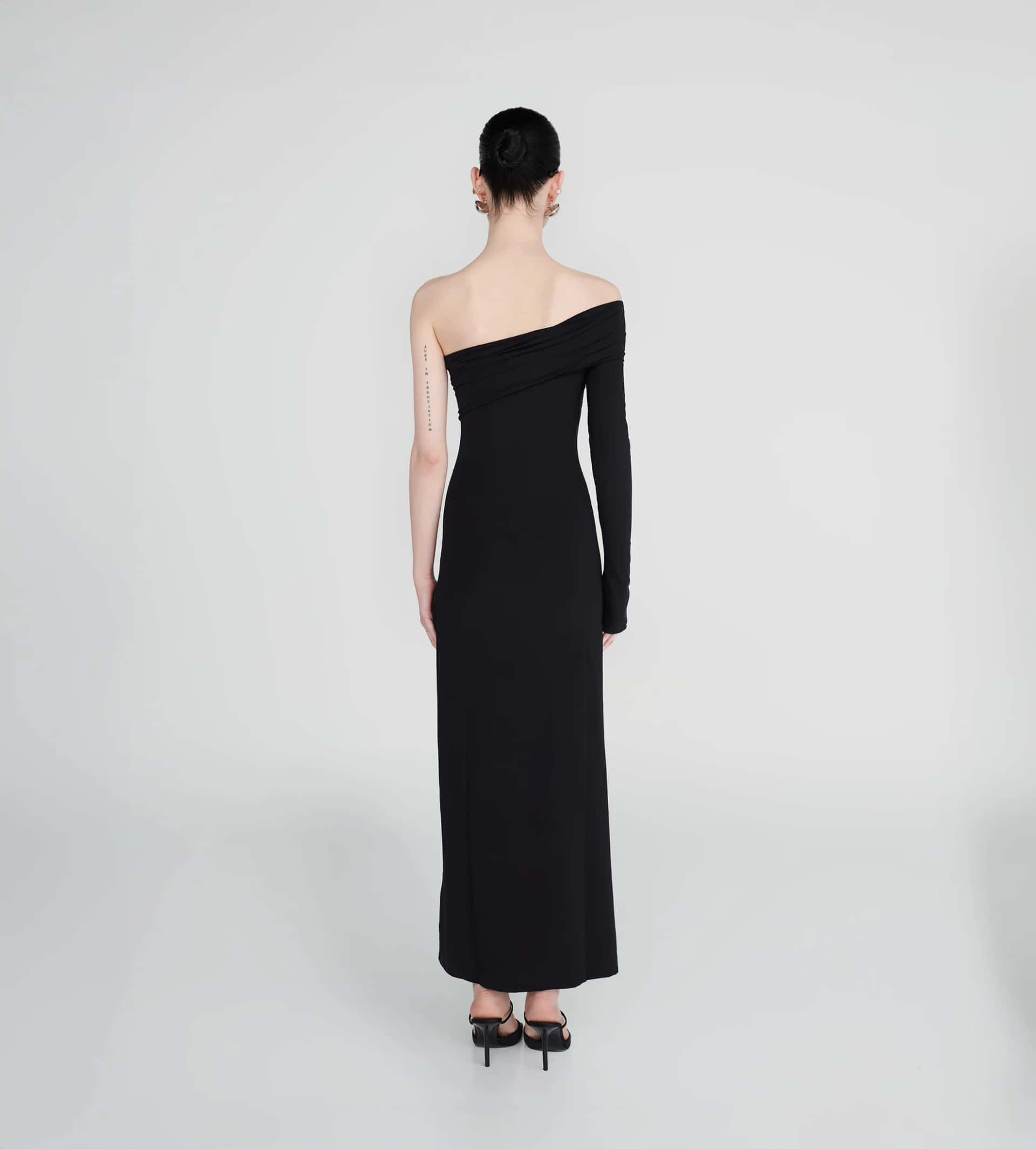 VESTIDO BELICE NEGRO - miniatura 4
