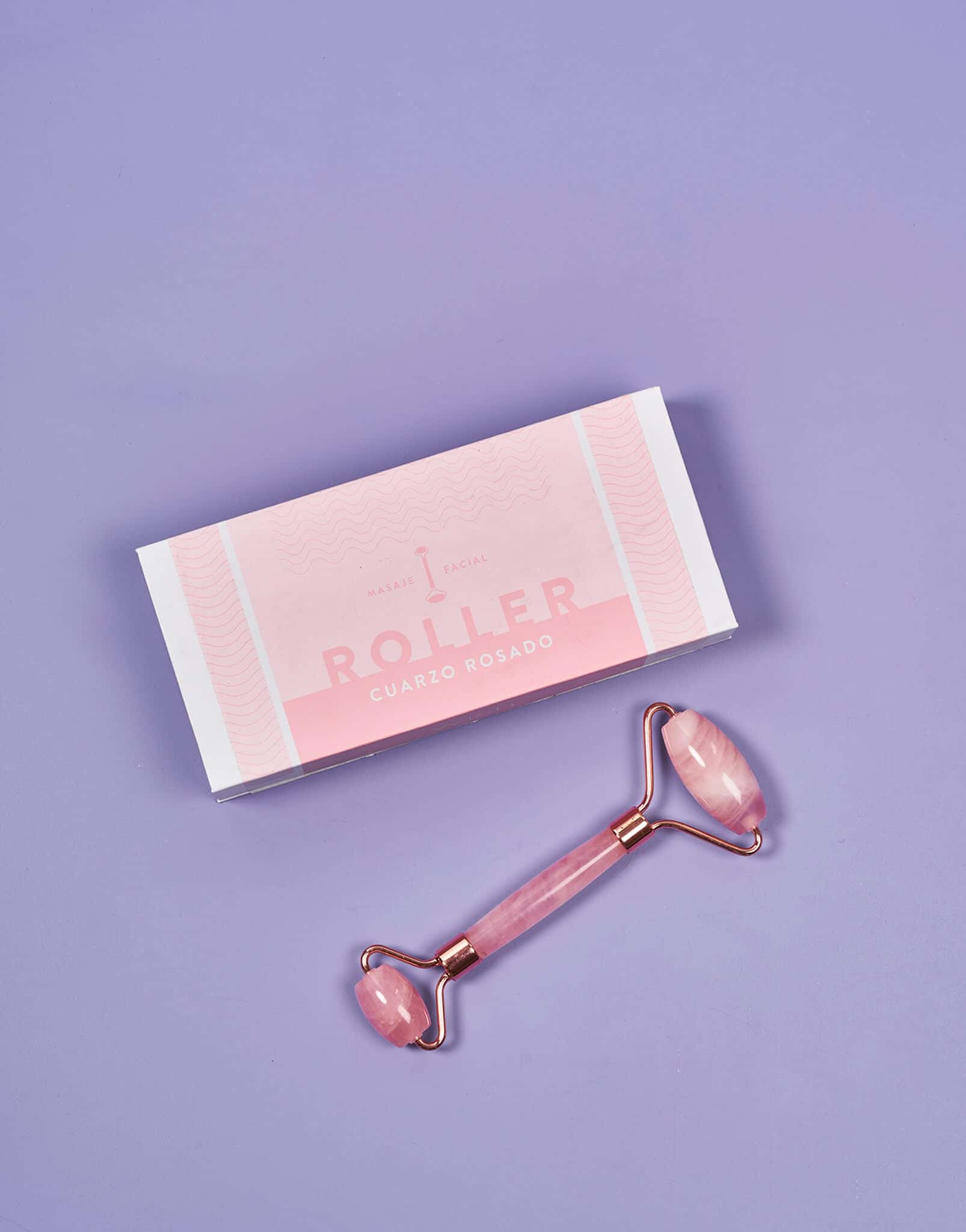 ROLLER FACIAL CUARZO ROSADO