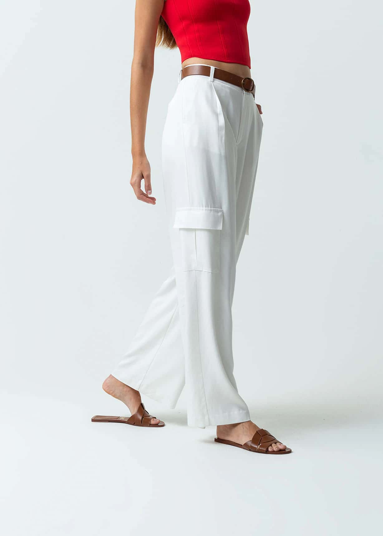 Pantalón clásico Wide Leg