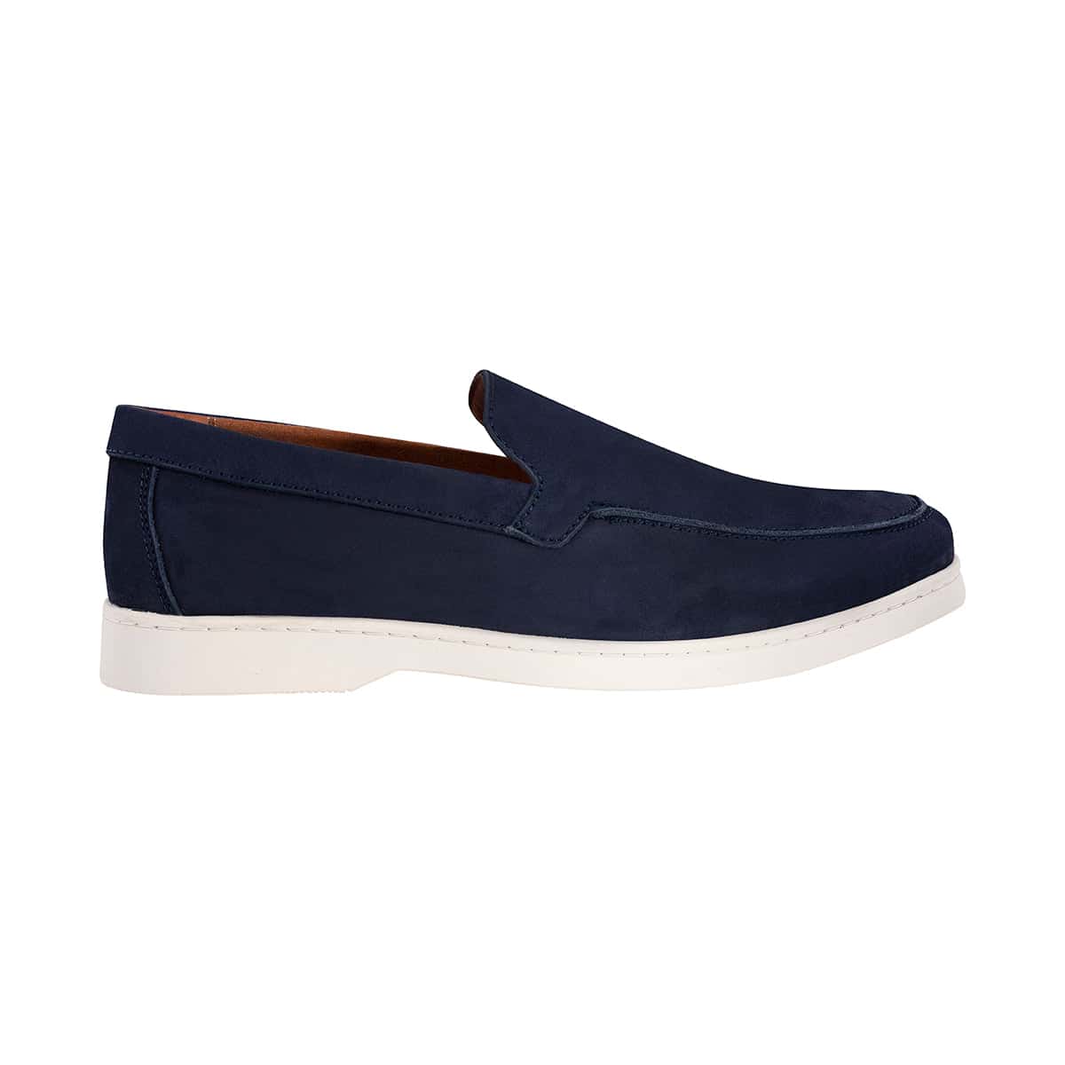 Loafer Hombre Nobuck Azul Pacífico - miniatura 3