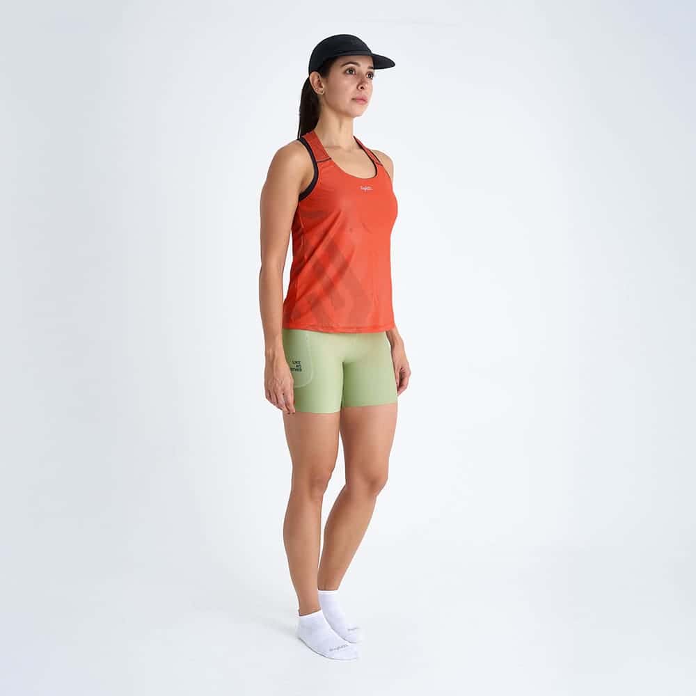CAMISETA RUNNING MANGA SISA ENGRAVED CORAL PARA MUJER