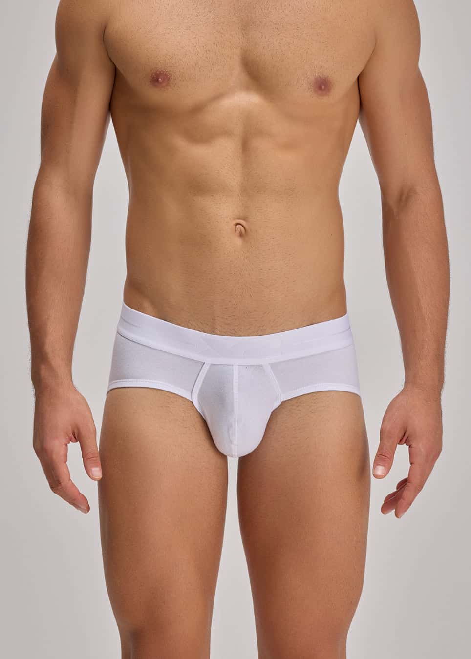 Brief Torino Algodon Blanco X2