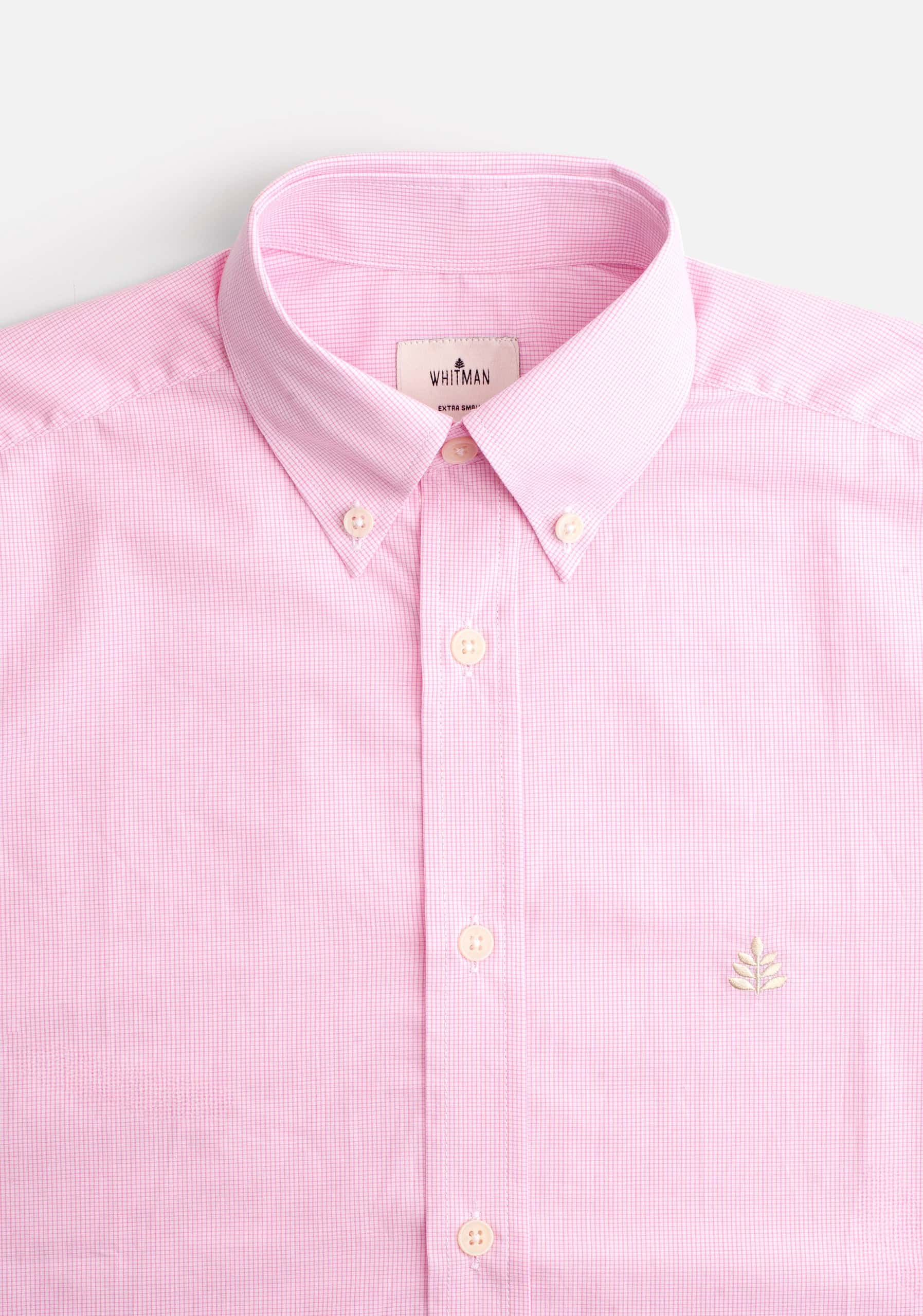 Camisa Cuadros Peq Rosada - Blanco CBD L-Mar - miniatura 3
