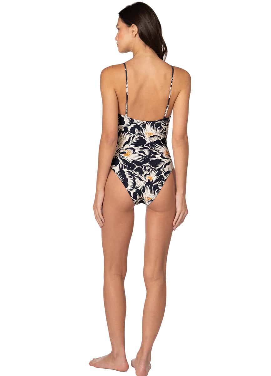 Maaji Delft Flowers Gypsies Signature Cut Classic One Piece - miniatura 2