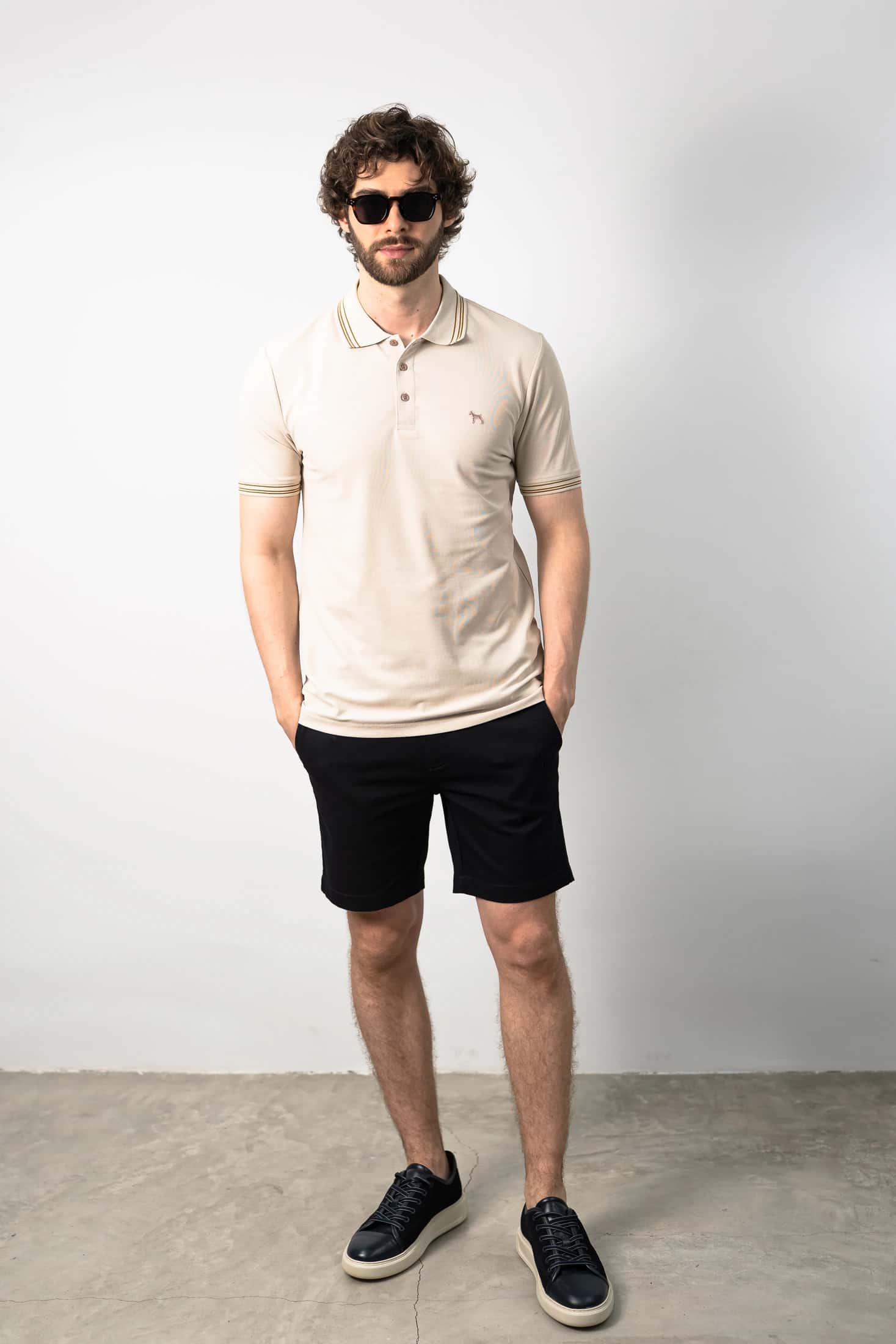 Polo Básica Beige