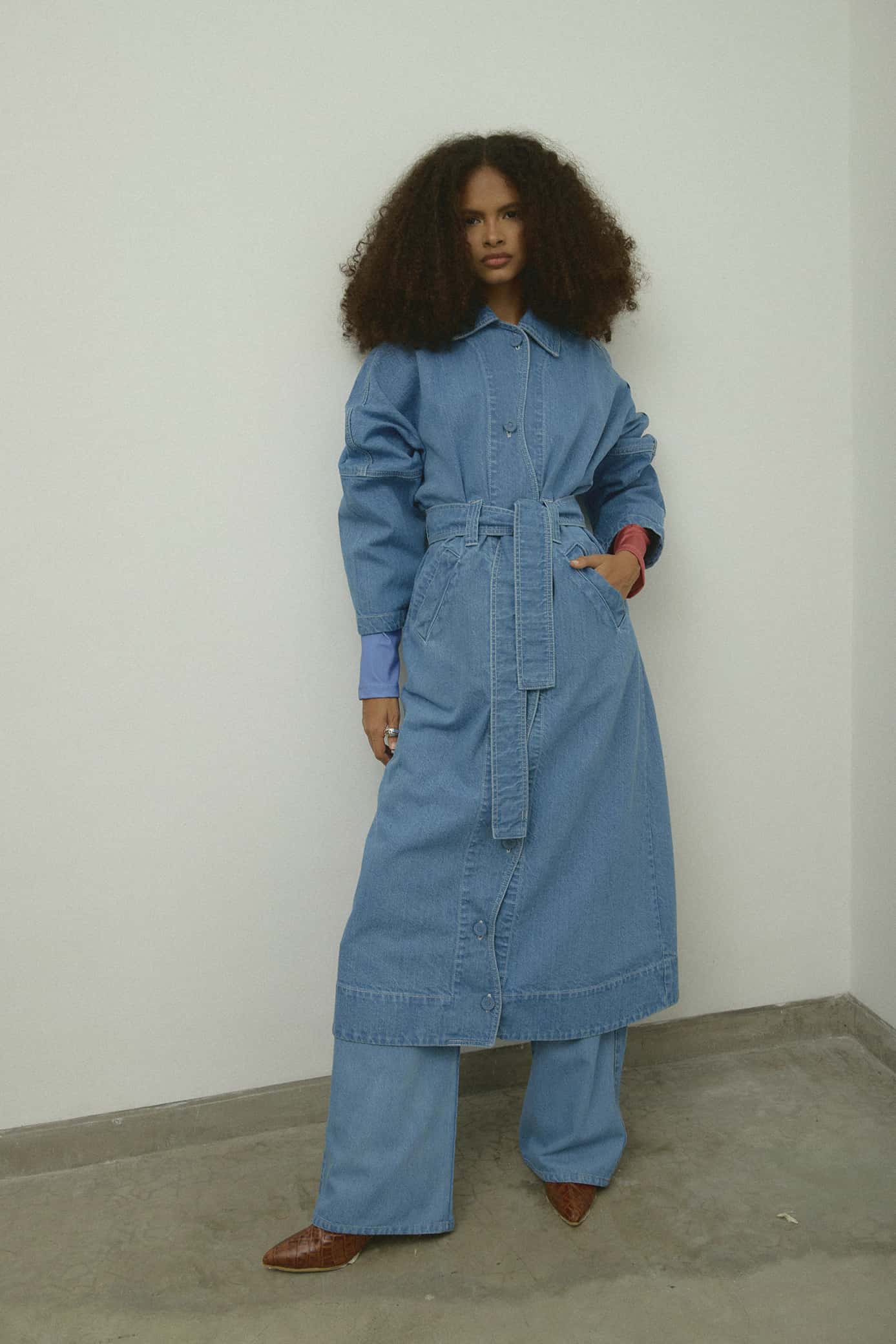 Coat XX Azul Medio - miniatura 5