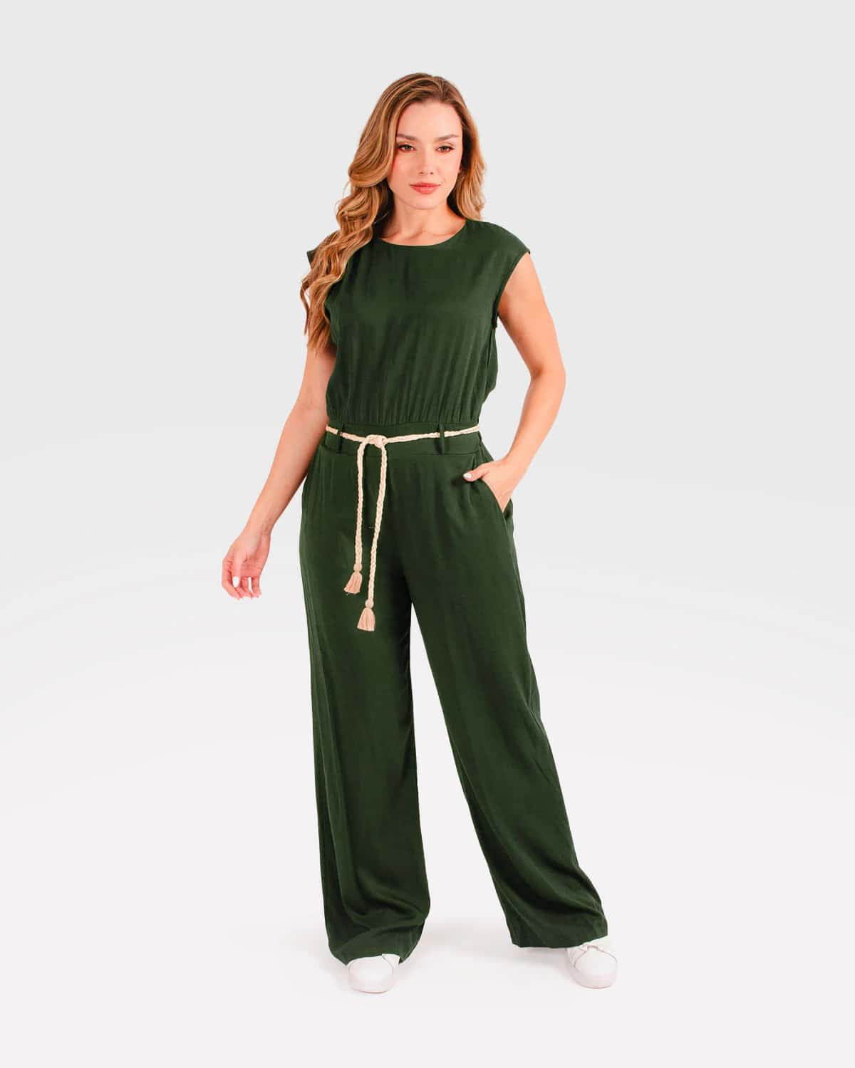 Enterizo verde para mujer