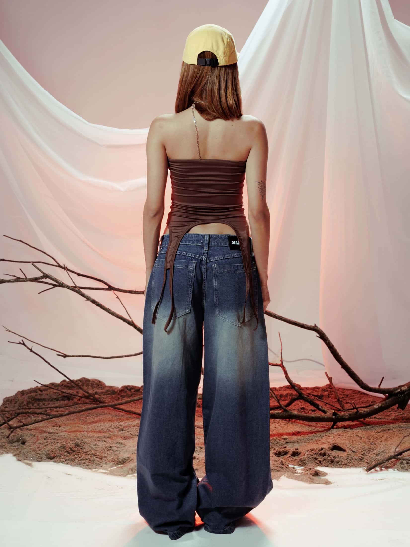 SIREN TOP MARRON - miniatura 4