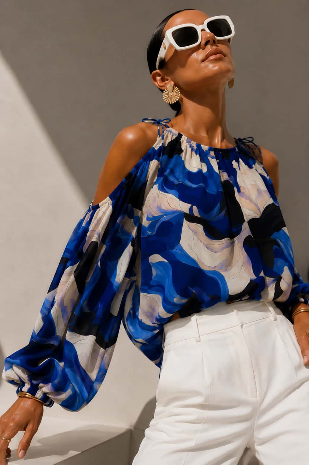 Blusa Bingo azul estampado - miniatura 4