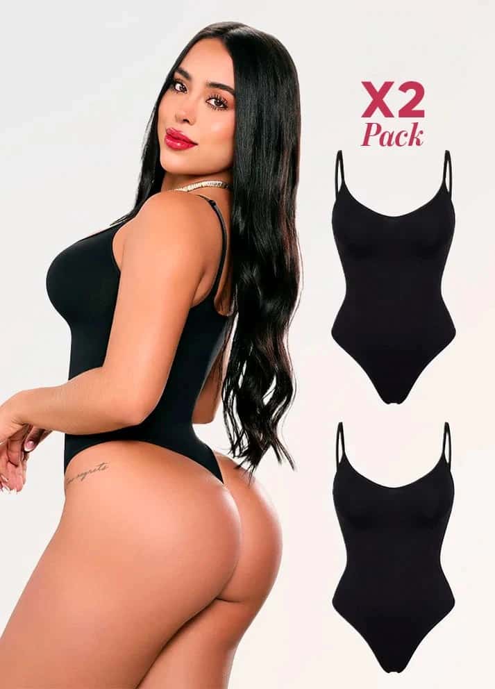 2 Pack Body: Tanga Invisible con Soporte de Busto | Salome 5601 | Ant 7001 - miniatura 1