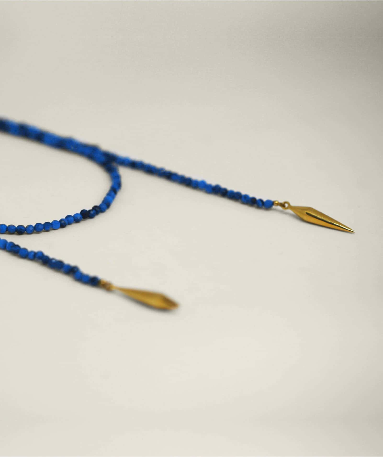 Dua Necklace Lapis Gold - miniatura 1