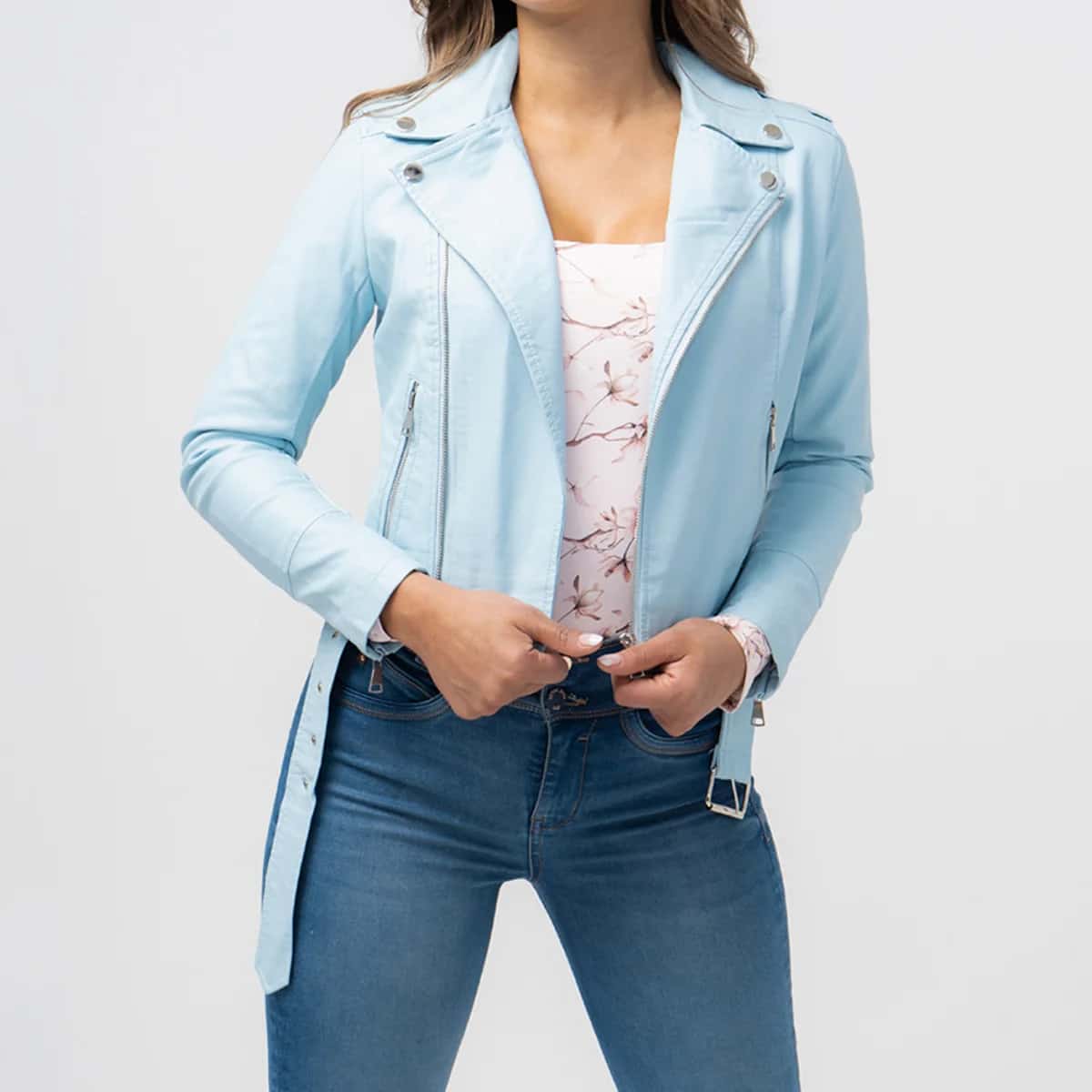 Chaqueta Sintetica Biker Carly