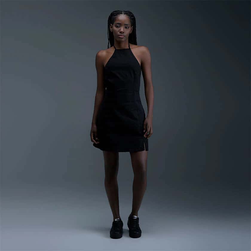 Vestido Negro Mujer