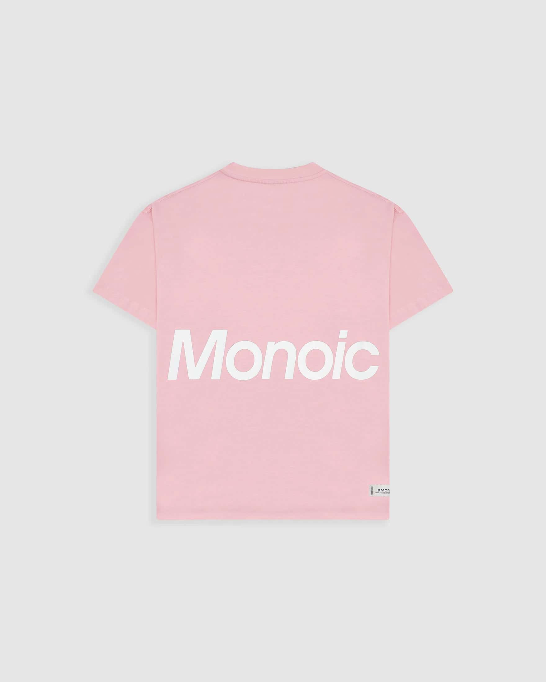 Camiseta Logo Oversized V3 - Rosado Pastel