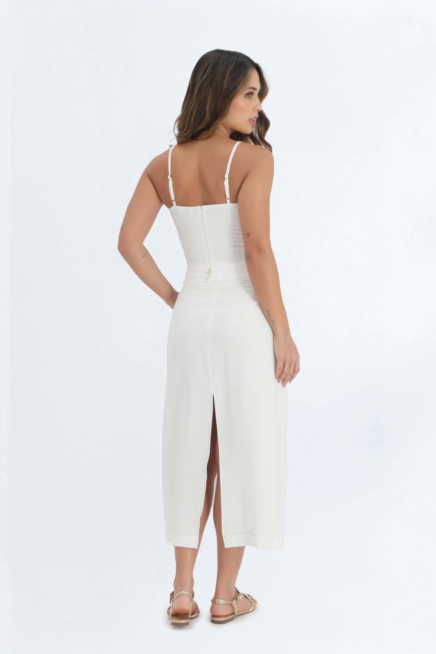 FALDA CON CINTURON PARA MUJER 1154142 - miniatura 2