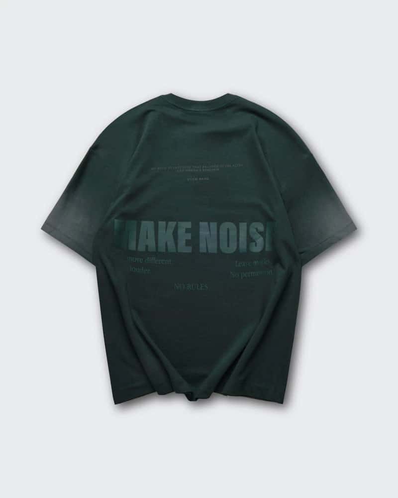 Camiseta Verde Oversize Untamed - miniatura 5