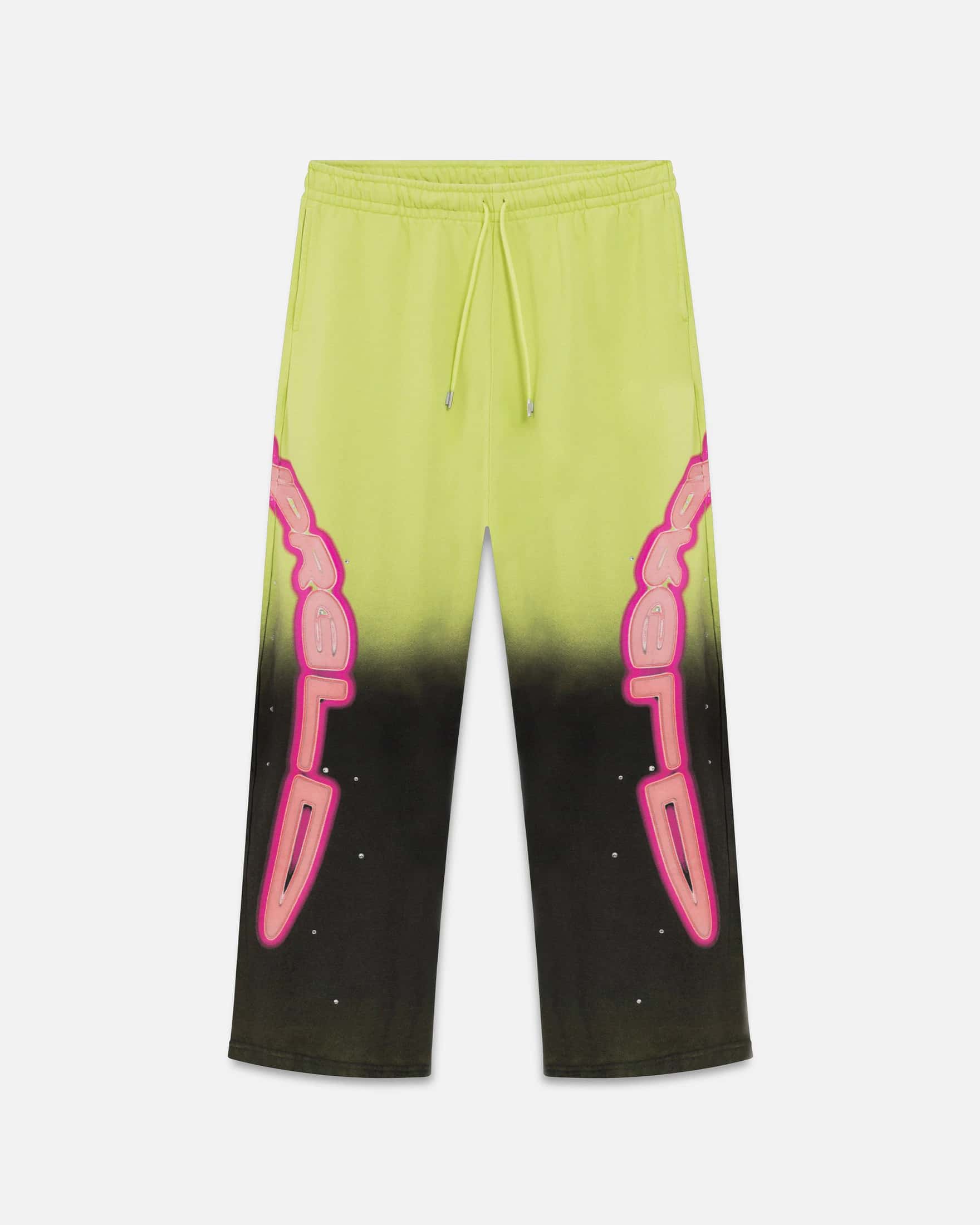 Act 1 Neon Straightpants Faded Green