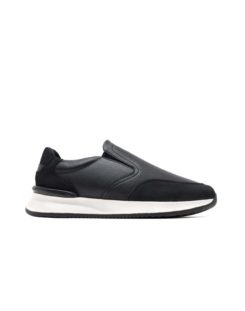 Mocasín deportivo para hombre en cuero REF LEONJ02