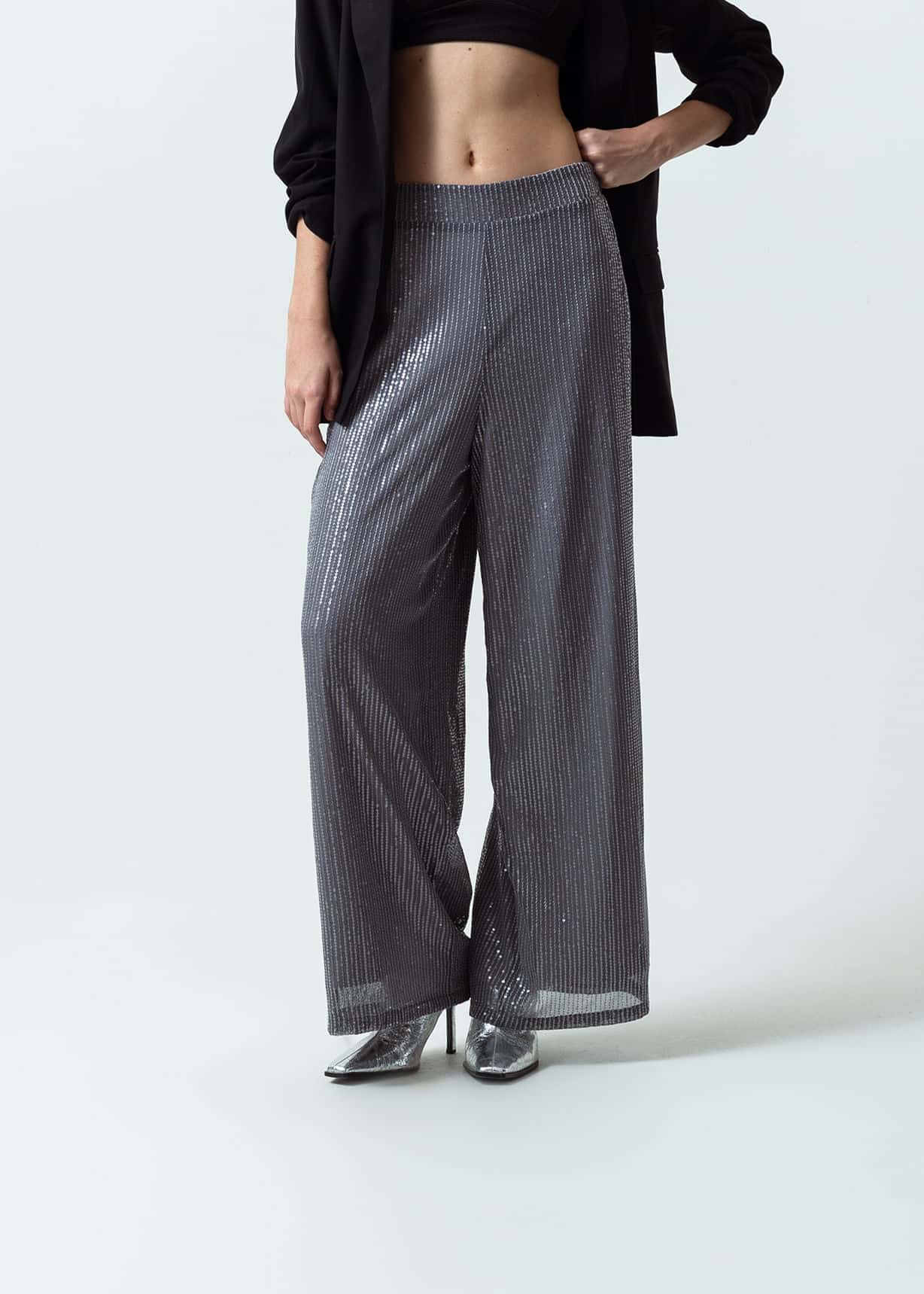 Pantalón Wide Leg tiro alto