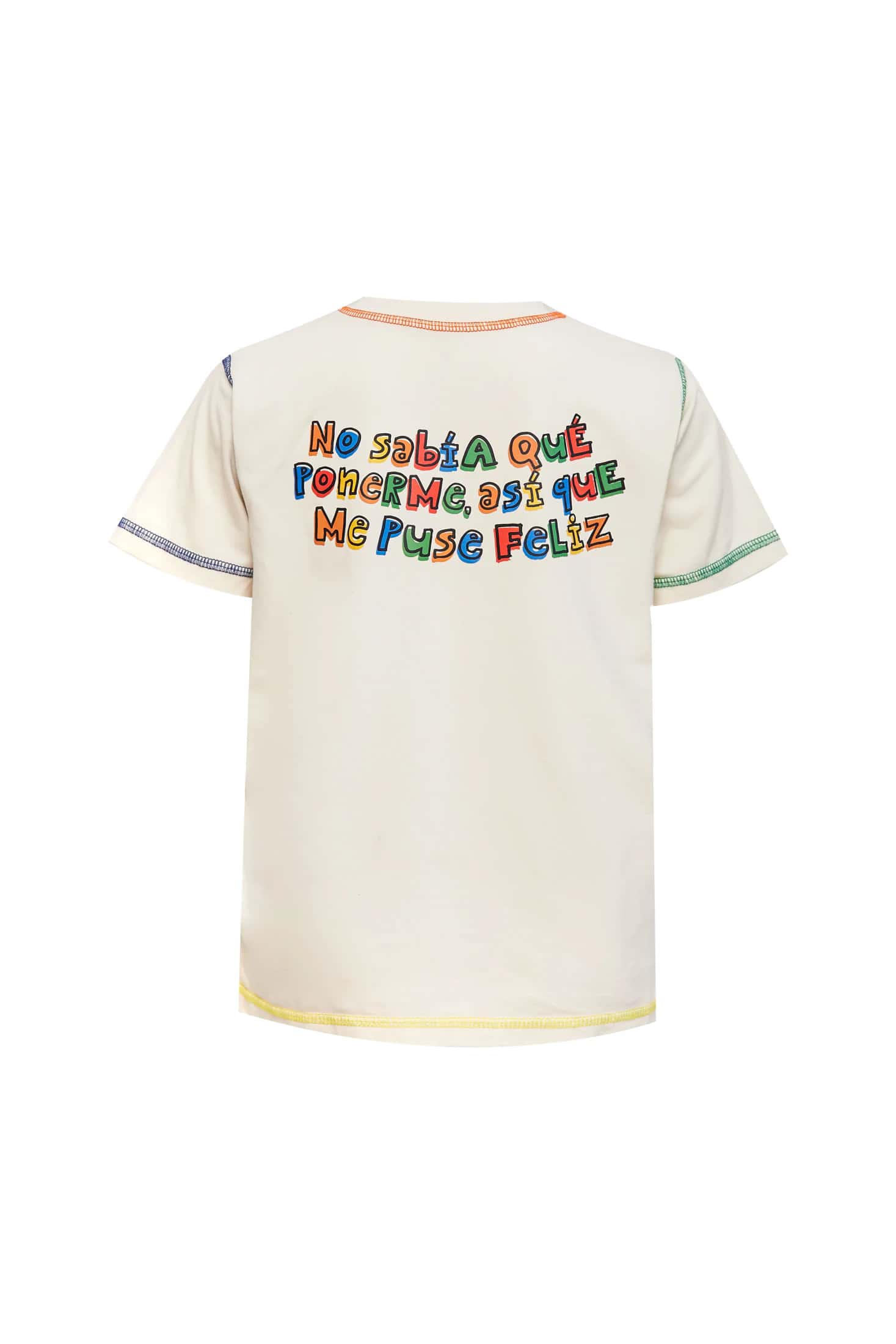 Camiseta Me Puse Feliz Adultos - miniatura 4