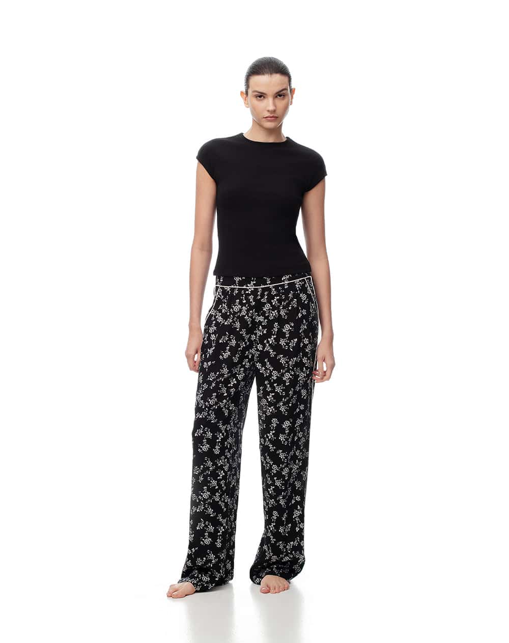 Pantalón de pijama estampado mujer