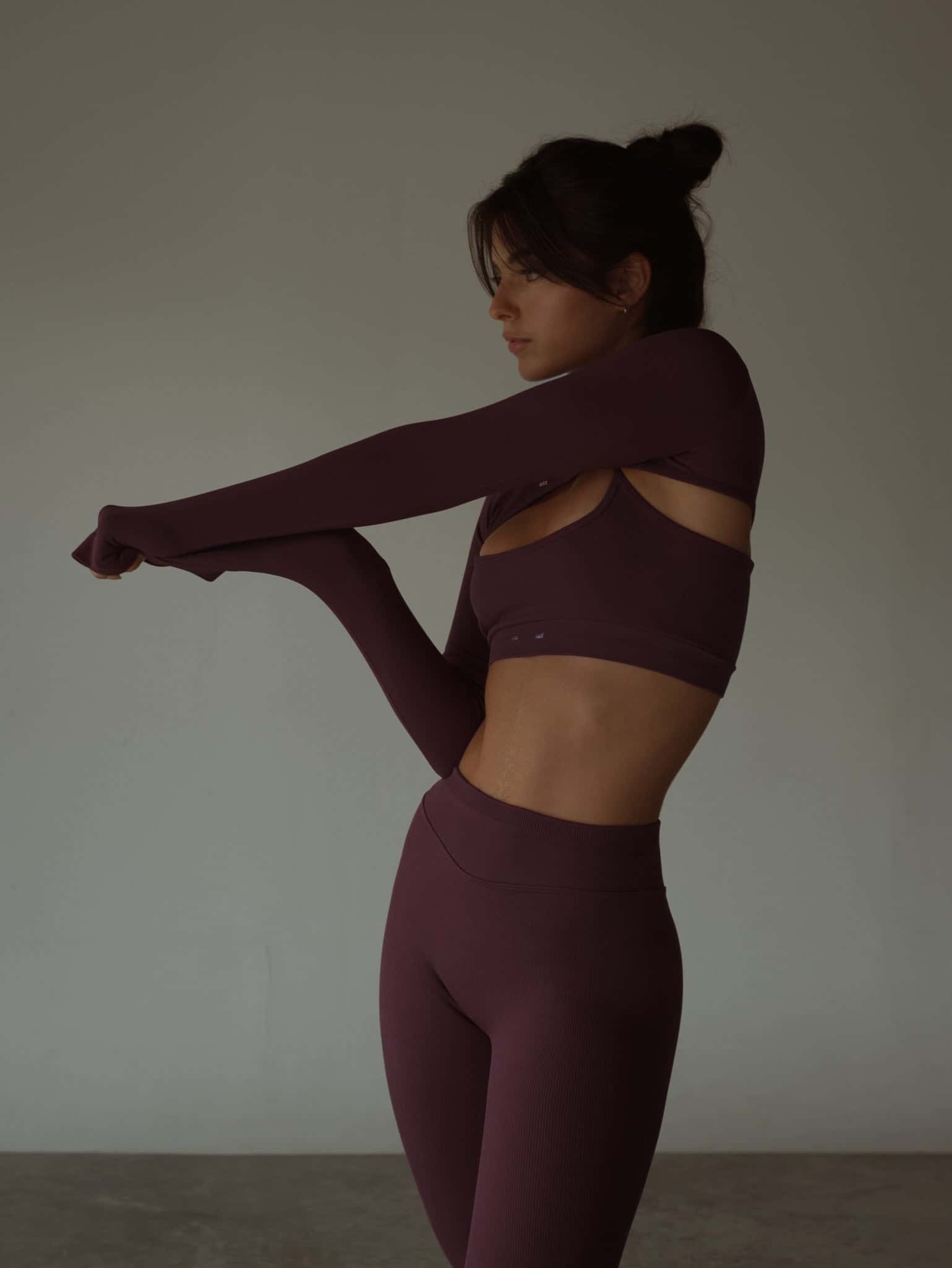 SEAMLESS SLEEVES - CRANBERRY - miniatura 6