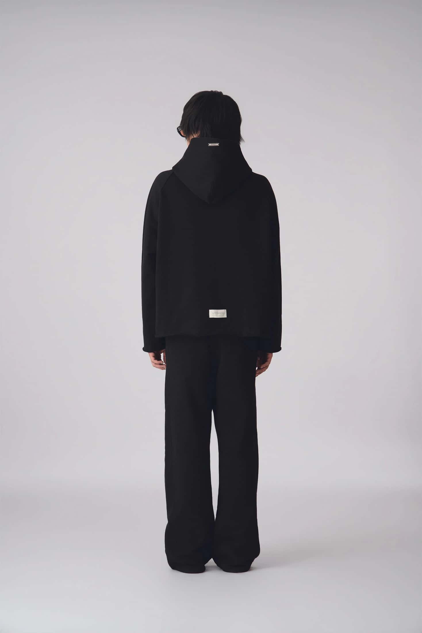 HOODIE BASICS V2 - NEGRO - miniatura 2