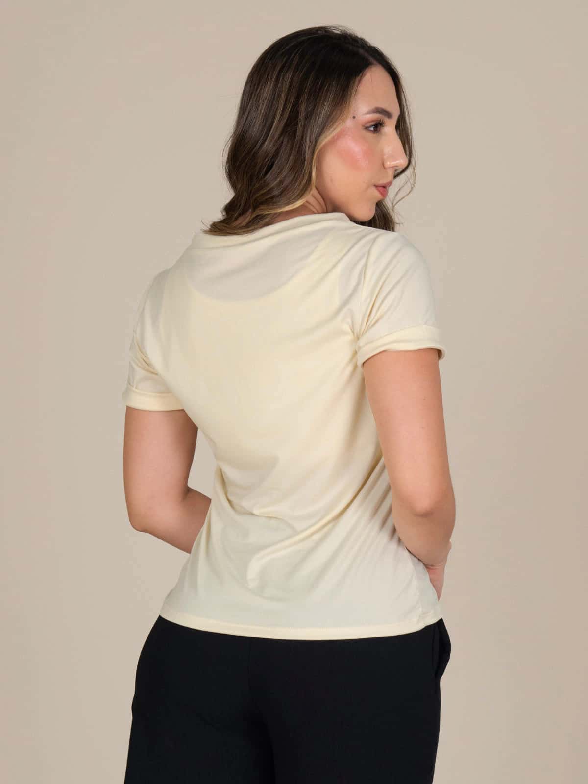 BLUSA WONDER GALAXIA BUTTER YELLOW - miniatura 4