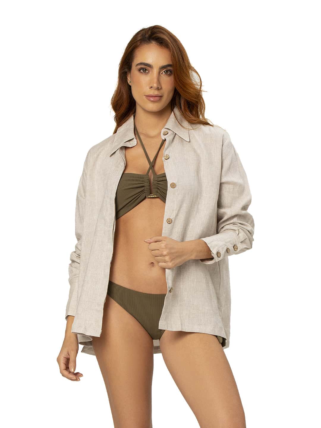 Blouse Solids Linen Capsule