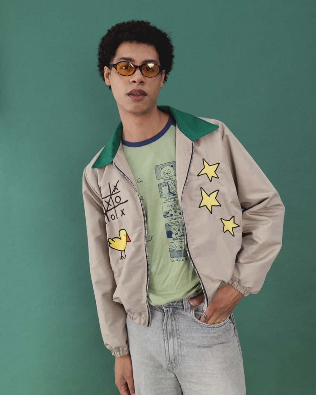 Chaqueta garabatos