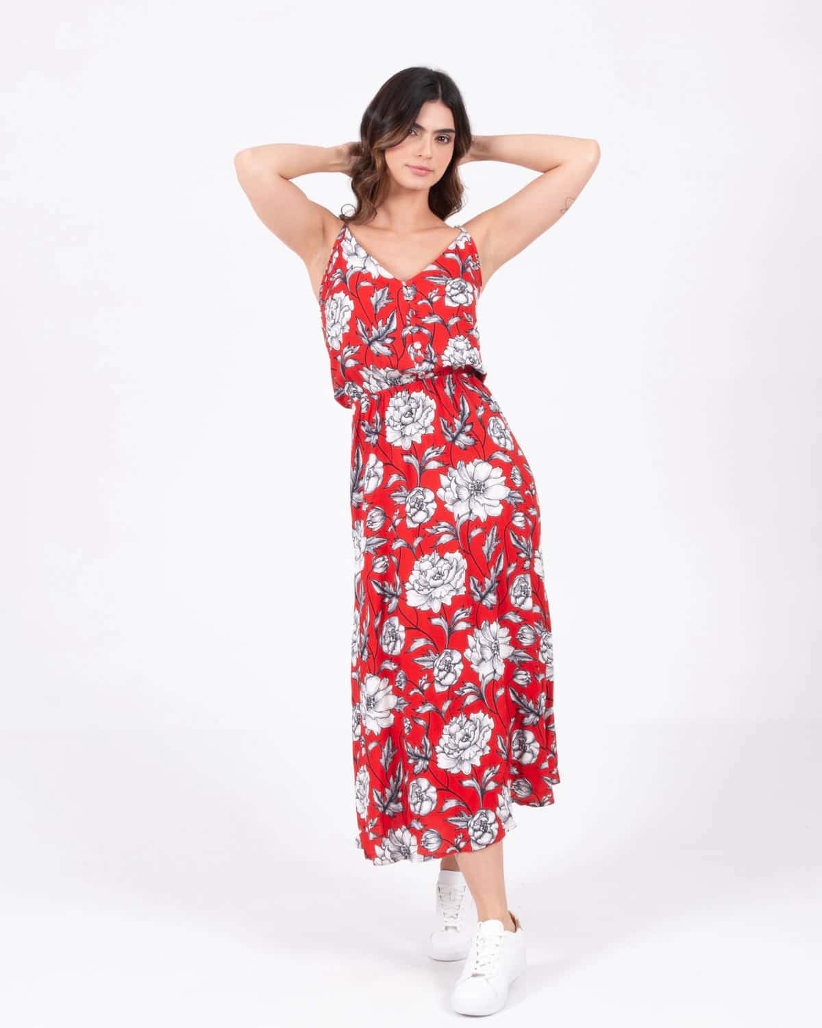 Vestido estampado para mujer