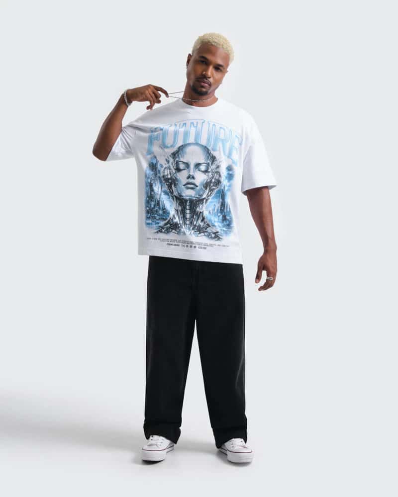 Camiseta Blanca Oversize Future - miniatura 4