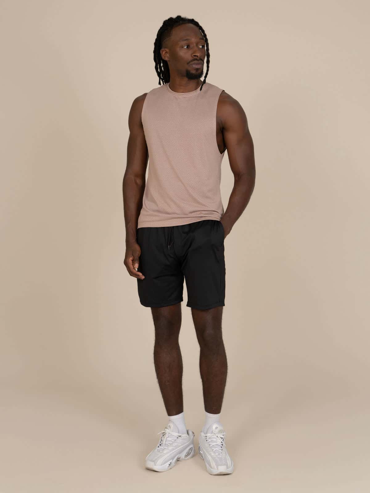 camisilla unisex panal cafe claro - miniatura 2