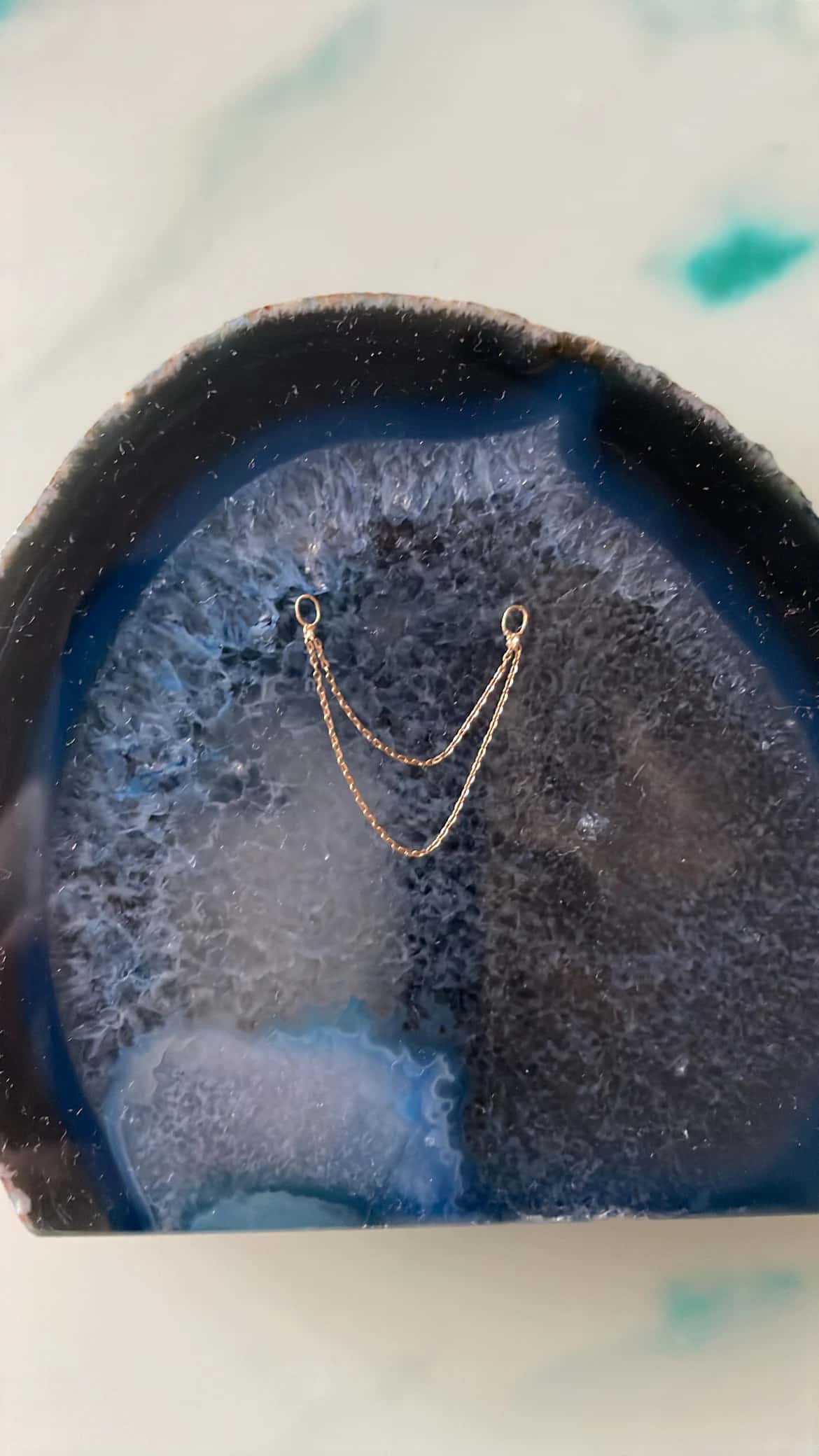 Charm Conector Aretes – Doble