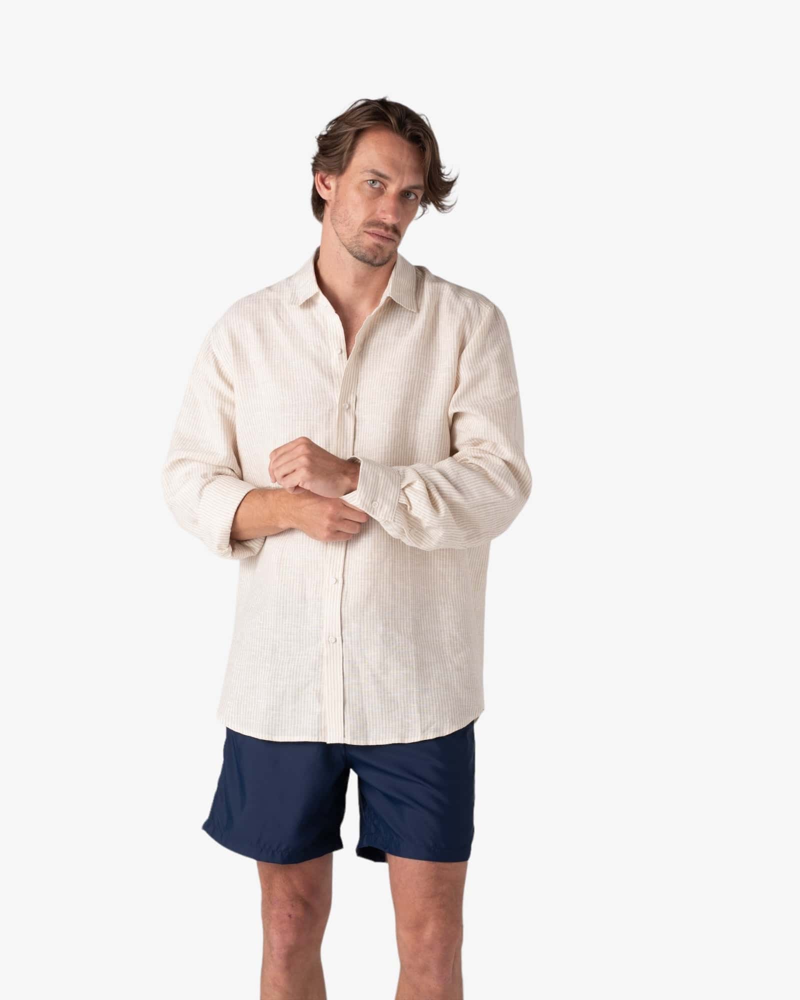 Bellagio Yellow Stripe - Camisa - miniatura 3